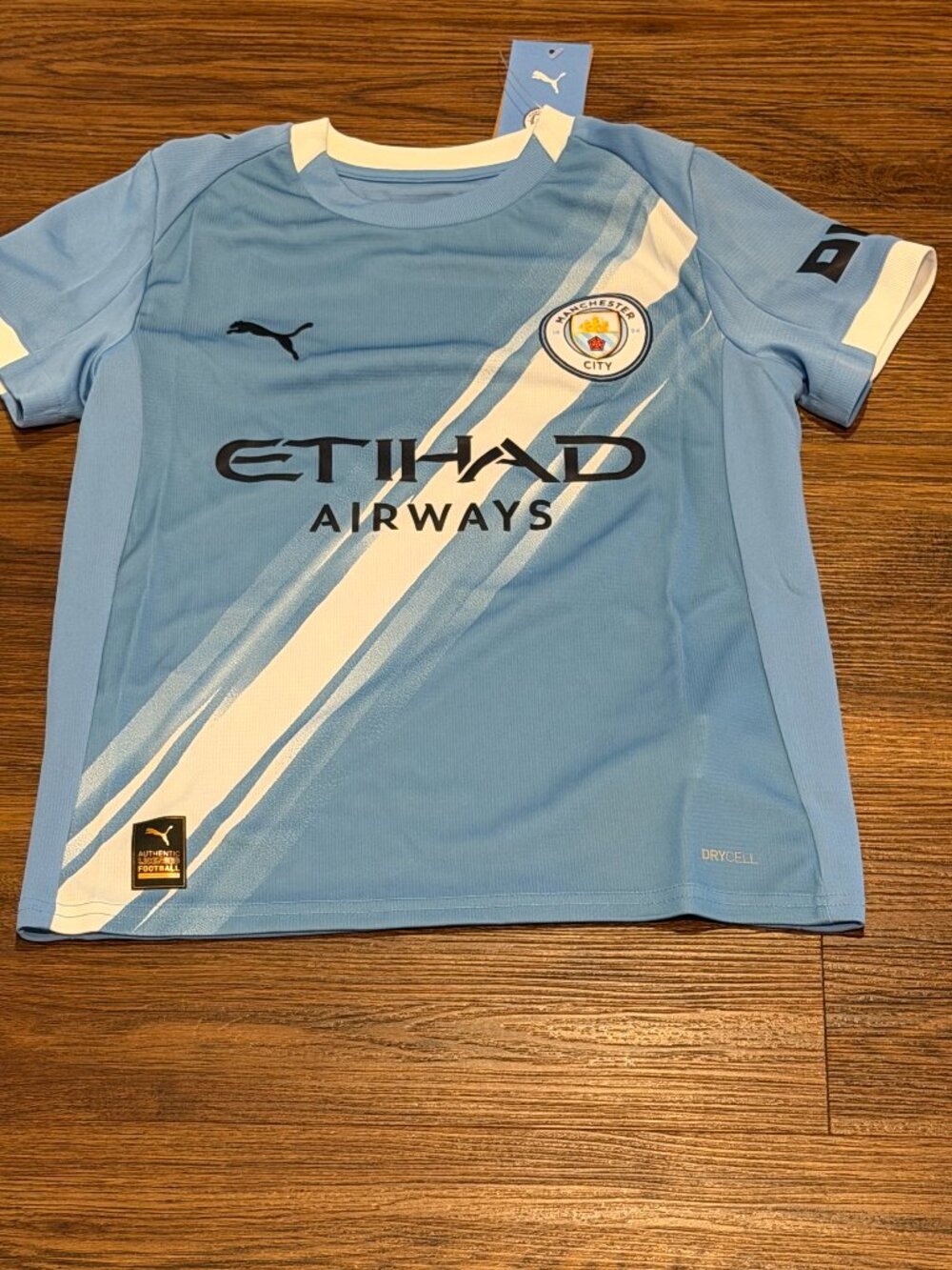 Puma Manchester City Jersey - Brand New With Tags (Youth Small)